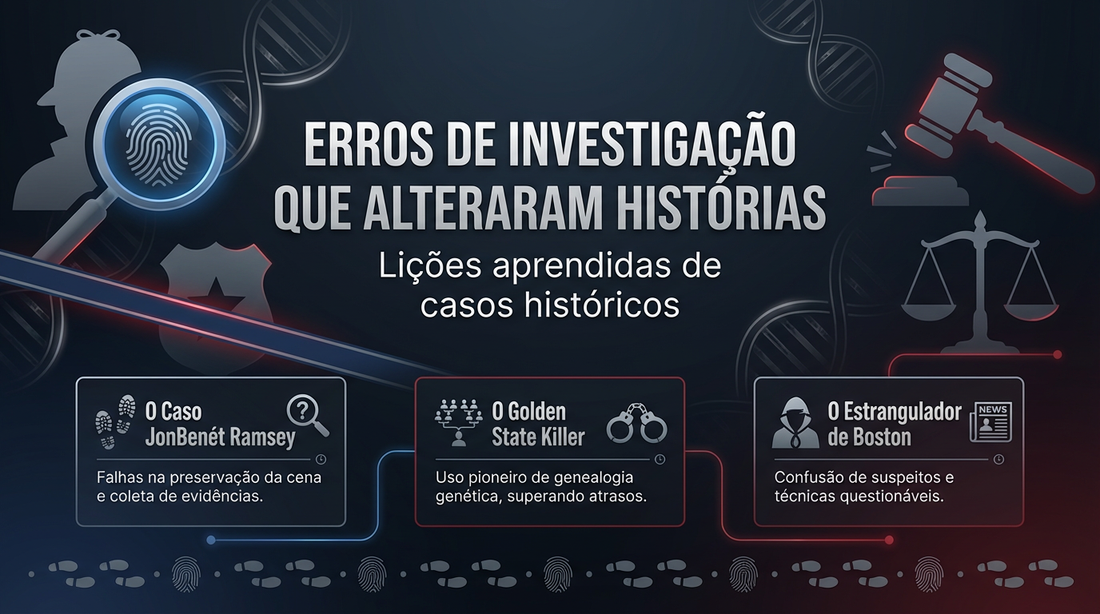 Erros que Mudaram Investigações